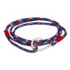 AnemosS Fishing Line Silver Plated Design Men's Bracelet